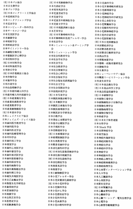 学 会 だ よ り